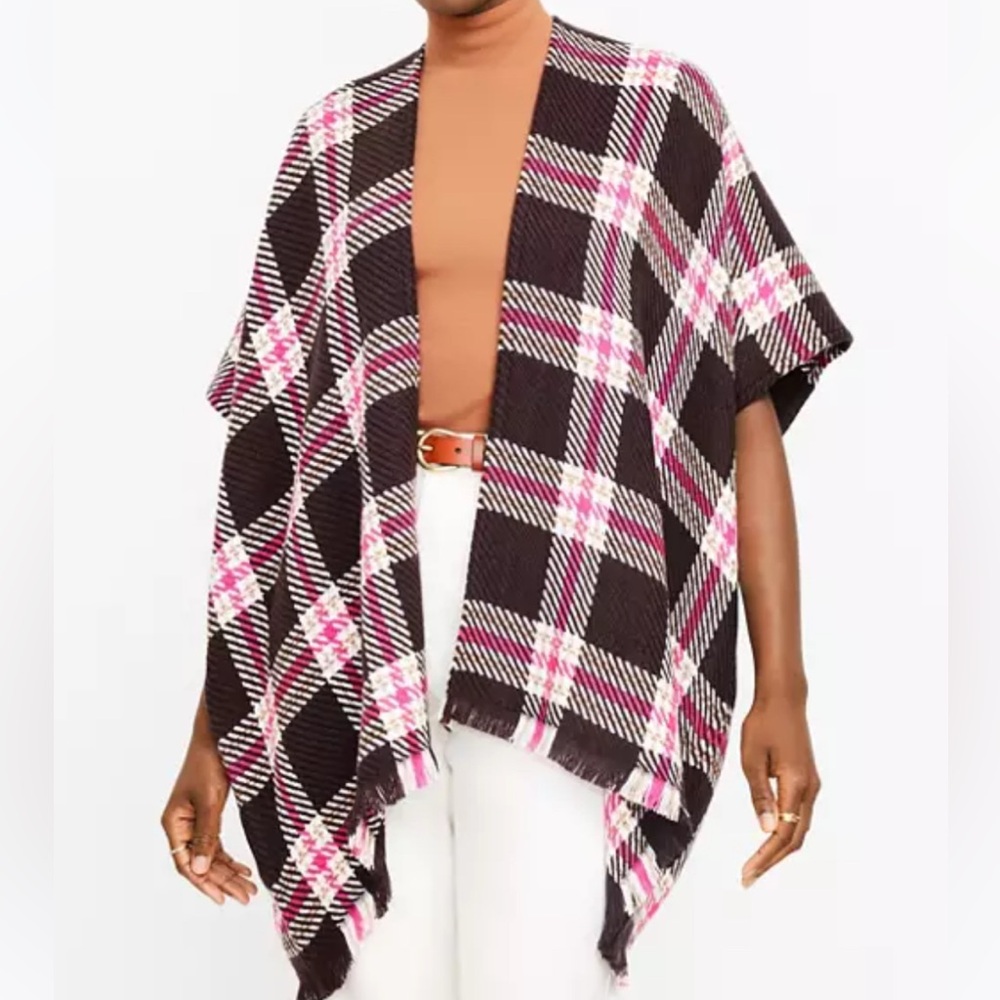 Loft Plaid Wrap